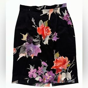 Dolce & Gabbana floral pencil skirt
